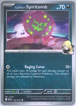Cynthia's Spiritomb #133
