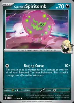 Cynthia's Spiritomb #133