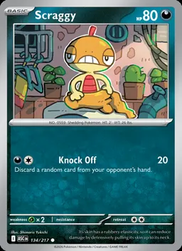 Scraggy #134