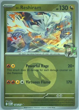 N's Reshiram #154