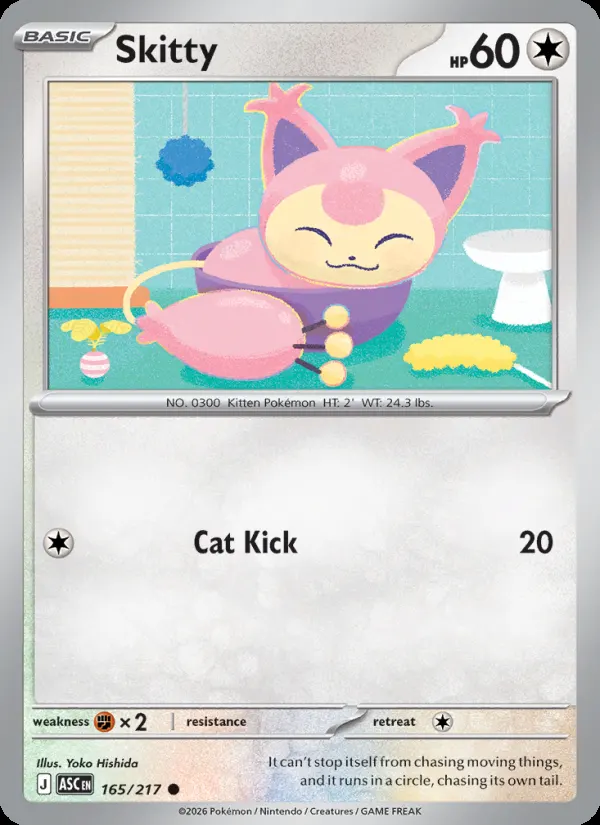Skitty #165, Ascended Heroes