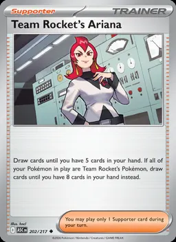 Team Rocket's Ariana #202
