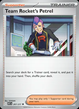Team Rocket's Petrel #207