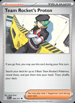 Team Rocket's Proton #208