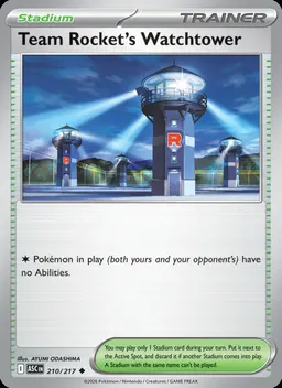 Team Rocket's Watchtower #210