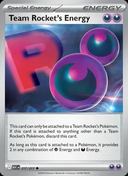 Team Rocket's Energy #217