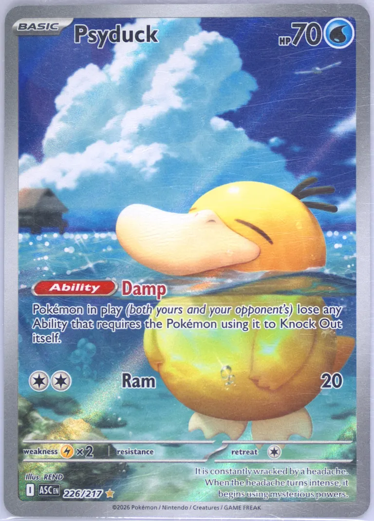 Psyduck card photo