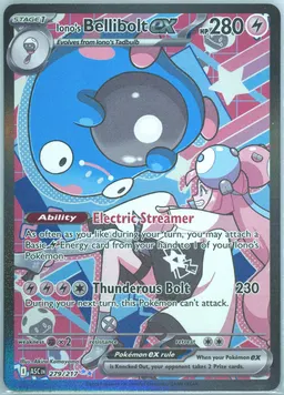 Iono's Bellibolt ex card photo