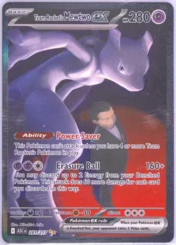 Team Rocket's Mewtwo ex #281
