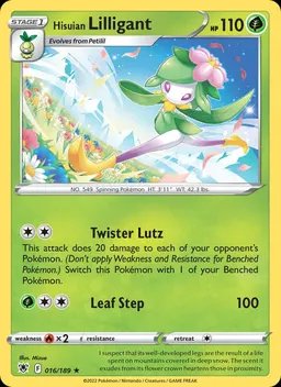 Hisuian Lilligant #16