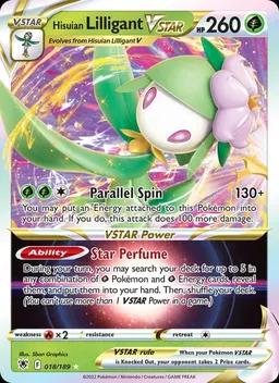 Hisuian Lilligant VSTAR card photo