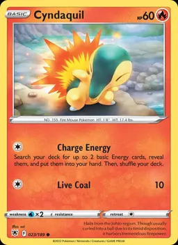 Cyndaquil card photo