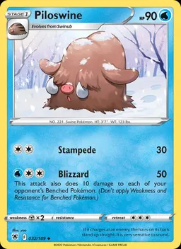 Piloswine #32
