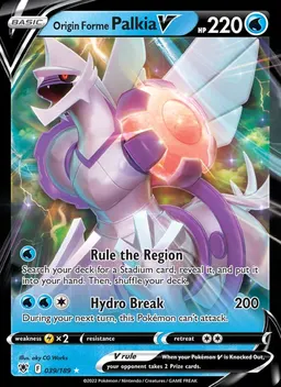 Origin Forme Palkia V card photo