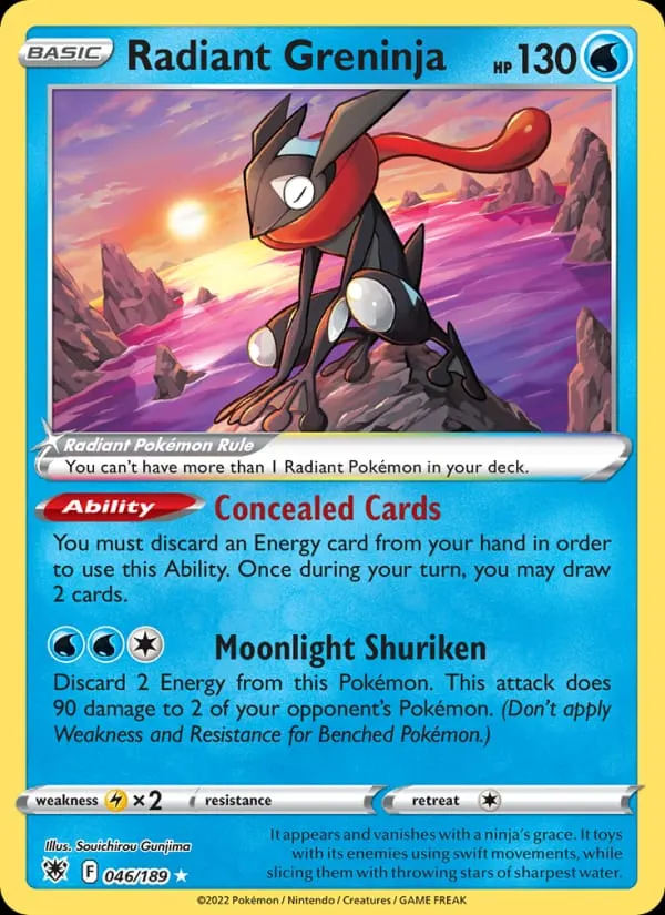 Radiant Greninja card photo