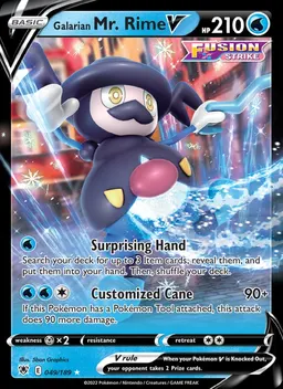Galarian Mr. Rime V #49