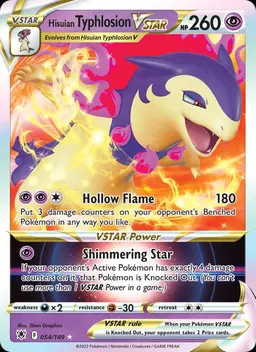 Hisuian Typhlosion VSTAR #54