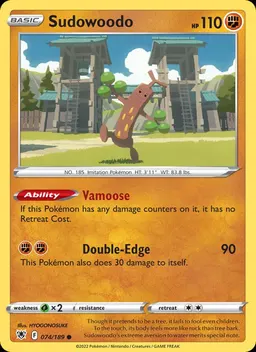 Sudowoodo #74