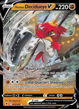 Hisuian Decidueye V #83