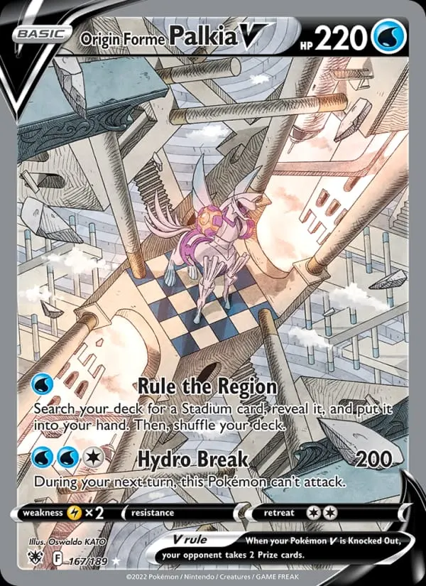 Origin Forme Palkia V card photo