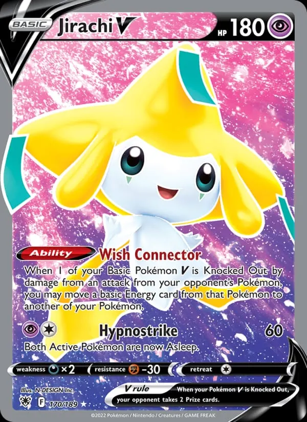 Jirachi V card photo