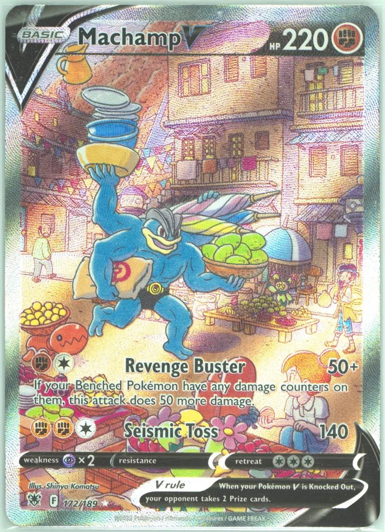 Machamp V card photo