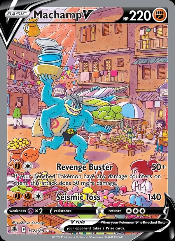 Machamp V card photo