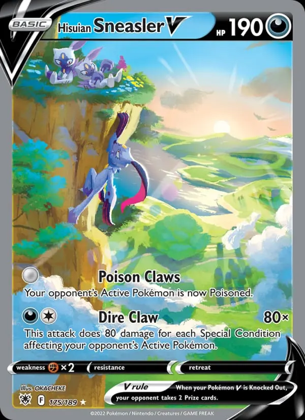 Hisuian Sneasler V card photo