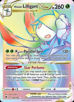 Hisuian Lilligant VSTAR #190