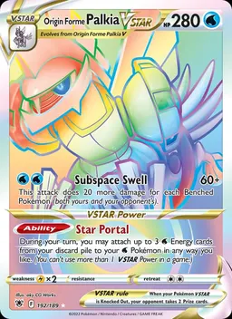 Origin Forme Palkia VSTAR card photo