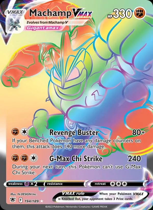 Machamp VMAX card photo