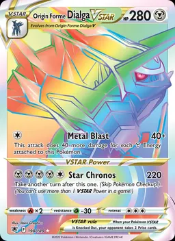 Origin Forme Dialga VSTAR card photo