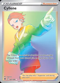 Cyllene card photo