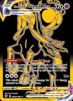 Shadow Rider Calyrex VMAX #TG30
