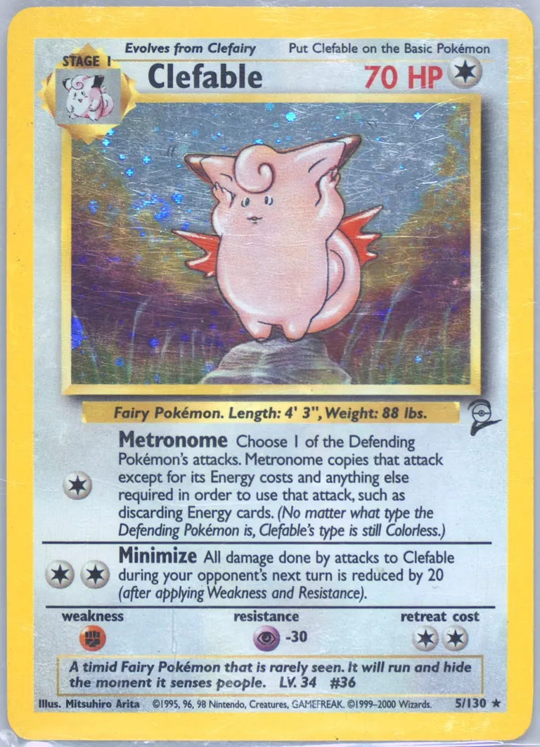 Clefable card photo