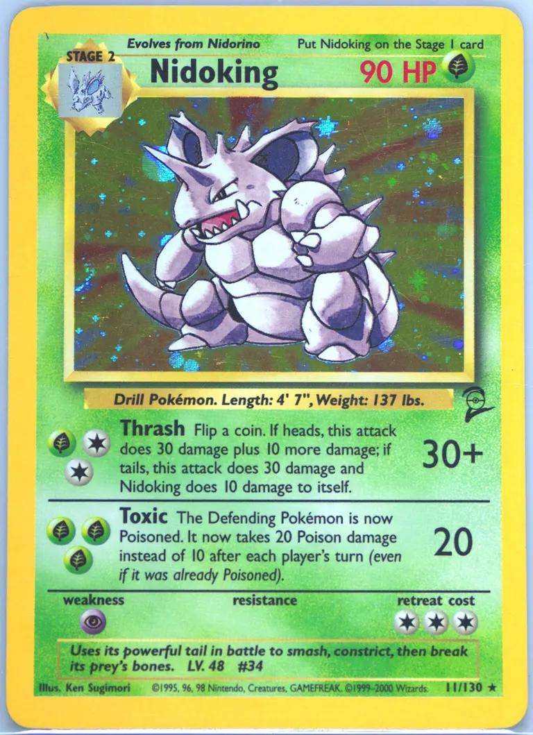 Nidoking card photo