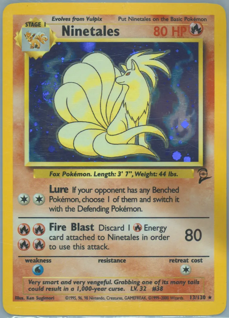 Ninetales card photo