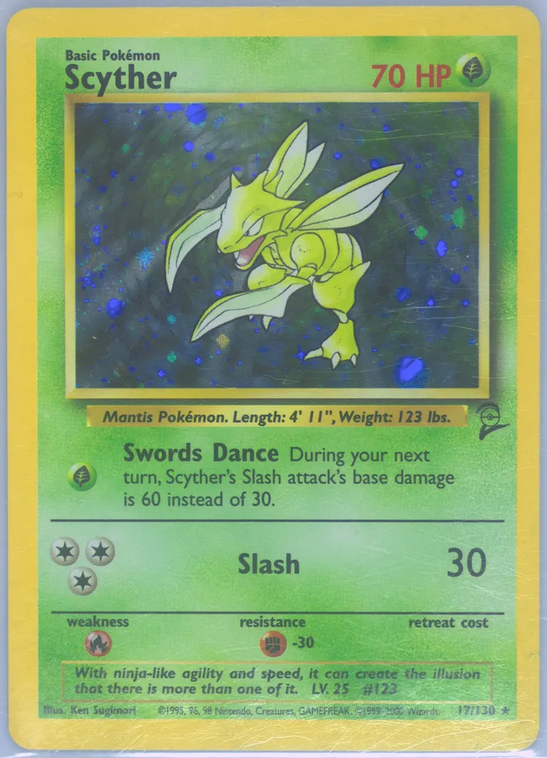 Scyther card photo