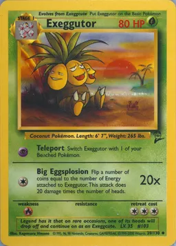 Exeggutor card photo