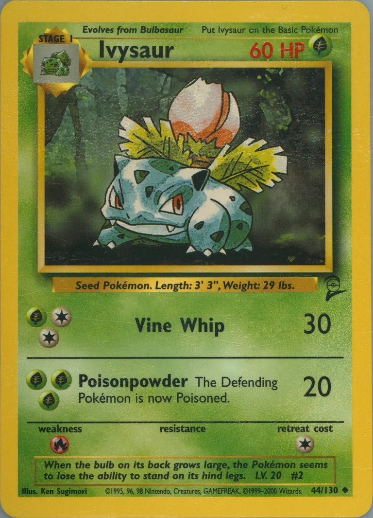 Ivysaur card photo