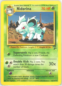 Nidorina card photo