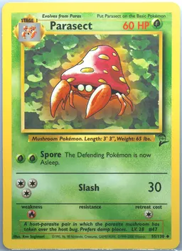 Parasect card photo