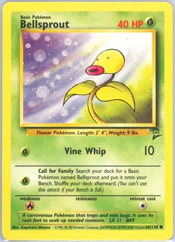 Bellsprout card photo
