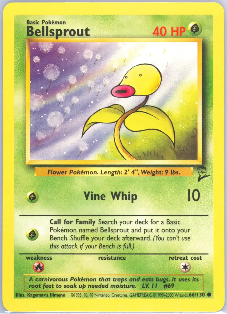 Bellsprout card photo