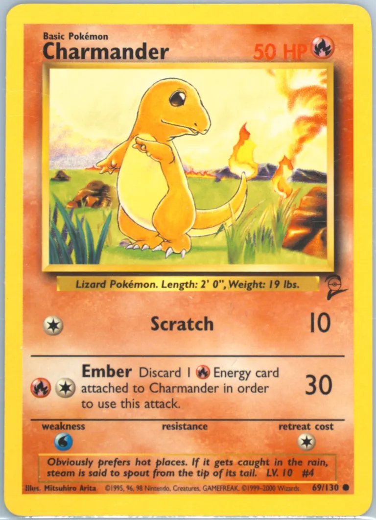 Charmander card photo