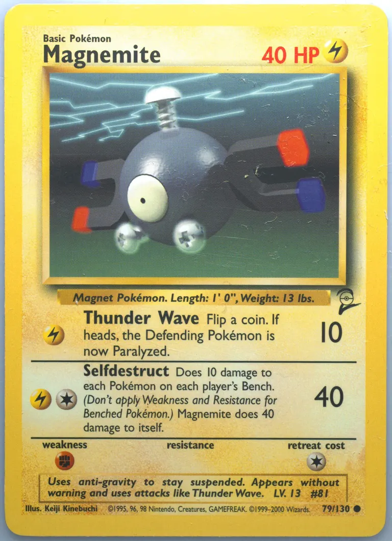 Magnemite card photo