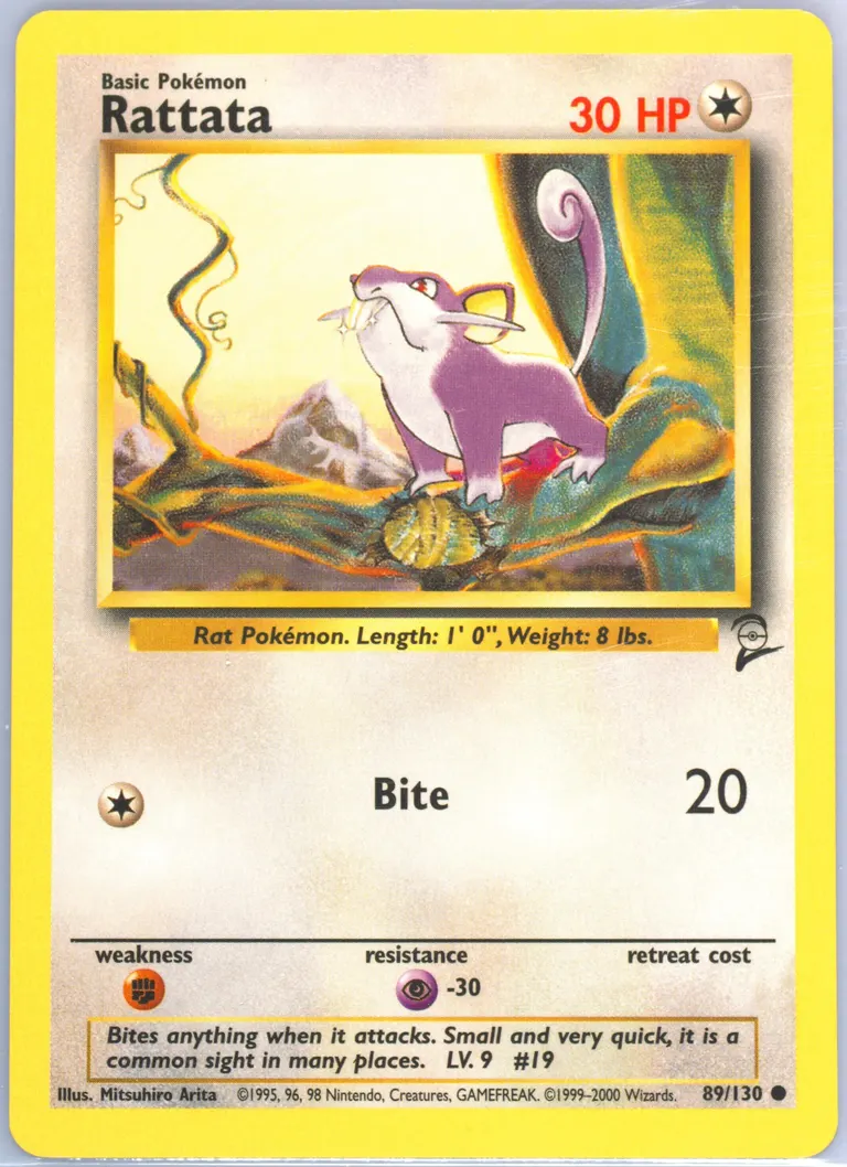 Rattata card photo