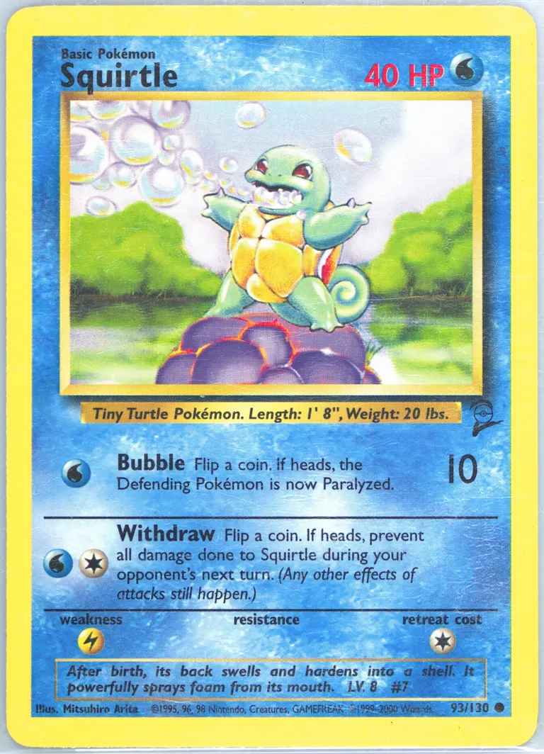 Squirtle card photo