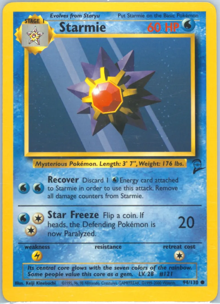 Starmie card photo