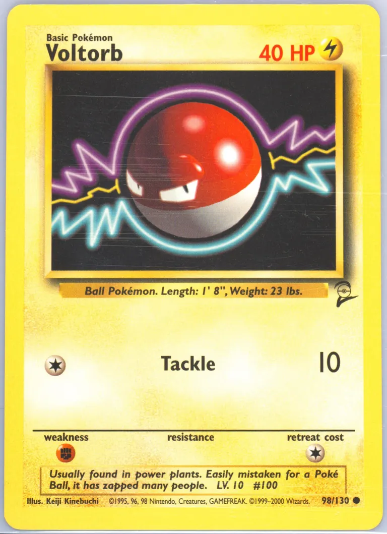 Voltorb card photo